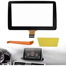 7 Touch Screen Digitizer Display Glass Fit for Mazda 3 2014 2015 2016 Replace BHP1611J0D K40005A29F with remover Tool