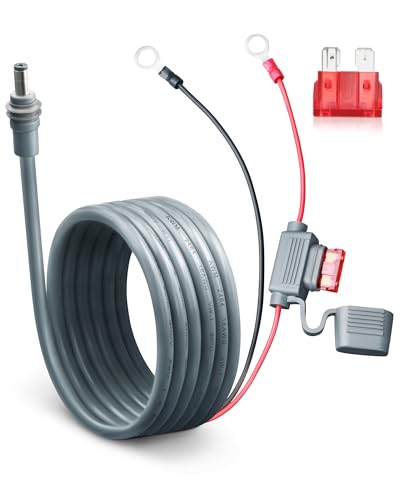 16.4ft 12V DC Battery Power Cable for Starlink Mini
