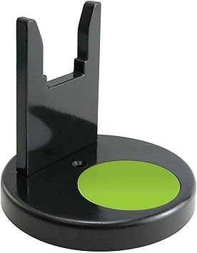 Surebonder Universal Glue Gun Stand with Silicon Anti-Drip Non-Stick Pad, Works with Almost Any Glue Gun, Black