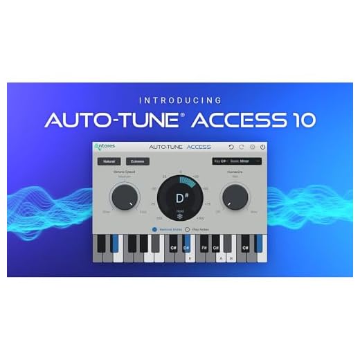 Antares Auto-Tune Access Pitch Correction and Vocal Effects Plug-in (Download Card)