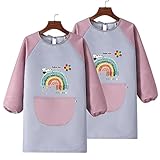 Weich & Komfortabel Wasserdicht: Aus Polyester-Material und hochdichter PA-Beschichtung, Rundumschutz, effektiv wasserdicht und ölbeständig, glattes Handgefühl, leicht zu reinigen. Elastische Bündchen und verstellbare lange Ärmel sorgen für einen bequemen und sicheren Tragekomfort.
