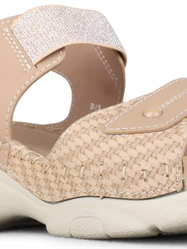 Image of Inc.5 Womens Beige Casual Solid Round Toe Sandals