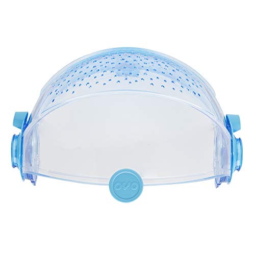 Habitrail OVO Dach, einziehbar, transparent/blau