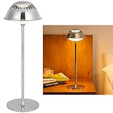 【Éclairage LED doux pour les yeux et sans scintillement】Profitez d’une lumière vive et agréable qui préserve vos yeux. La lampe fournit un éclairage sans scintillement ni éblouissement pour lire, travailler ou se détendre à tout moment. Une lumière uniforme et sans ombre offre une visibilité claire et une atmosphère chaleureuse – parfaite pour bureaux, tables de chevet ou home offices.