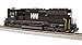 Broadway Limited 4288 EMD SD45, N&W #1803, Black & White, Paragon4 Sound/DC/DCC, HO (High Hood)