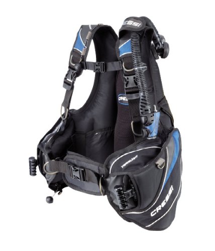 Cressi Sub Mens Travelight Ultra Light Scuba Diving Travel BCD, LG