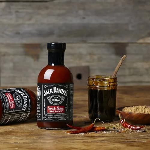 BBQ Sauce Set Bundle With Jack Daniels Original BBQ Sauce 553g, Jack Daniels Honey BBQ Sauce 553g & Jack Daniels Sweet & Spicy BBQ Sauce 553g (3 pack) - Image 7
