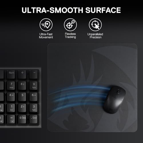 Redragon PG1M Glass Mouse Pad