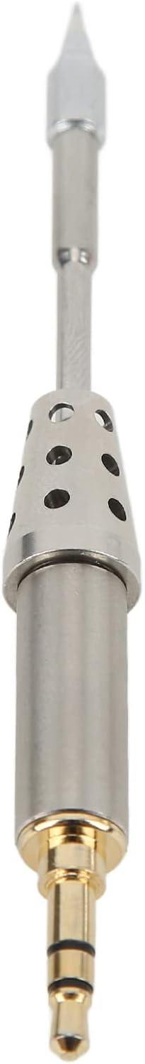 Universal Soldering Iron Tip Aluminum Alloy Mini Soldering Bit Heat Internal Heating Replacement Tip for TS80P Electric Soldering Iron Accessories (TSB02)