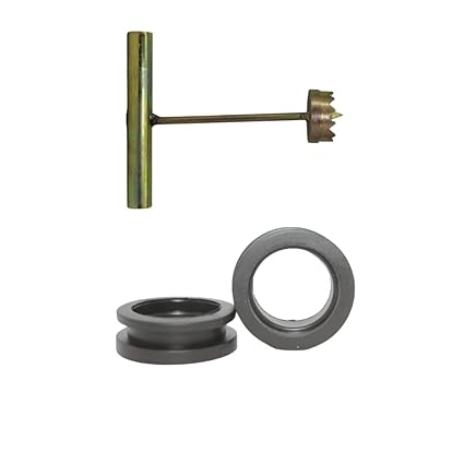 NEXTGEN AGRO 40mm Rubber Grommet and Metal Drill Bit Tool Rain Pipe Fittings Irrigation Accessory (40M OPON GROMMET-20 Pcs/Drill-1 Pcs)