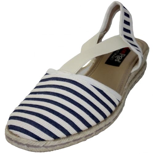 Espadrilles femme en cuir souple et talon compensé moyen haut de gamme