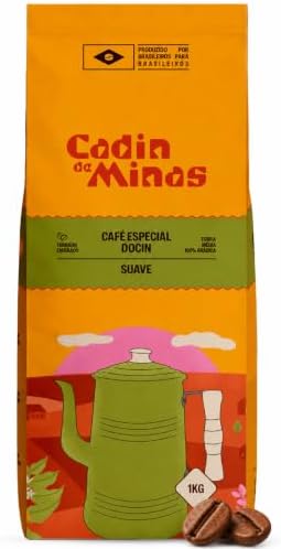 Café Especial Suave em Grãos 1kg - Cadin de Minas - Docin