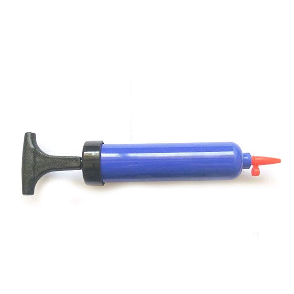 Tragbare Ballpumpe – Kleine Handpumpe In Blau, 17x3,5 Cm, 36g, Inkl. Nadel & Düse – Für Basketball, Fußball, Volleyball, Luftballons & Mehr – Ideal Für Unterwegs
