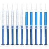 10 Piezas Blanqueador Dental Profesional Geles,Teeth con gel blanqueador de dientes,Gels Blanqueadors de Dientes Efectivo,Rápido blanqueamiento dental,Uso doméstico fácil,Resultados visibles