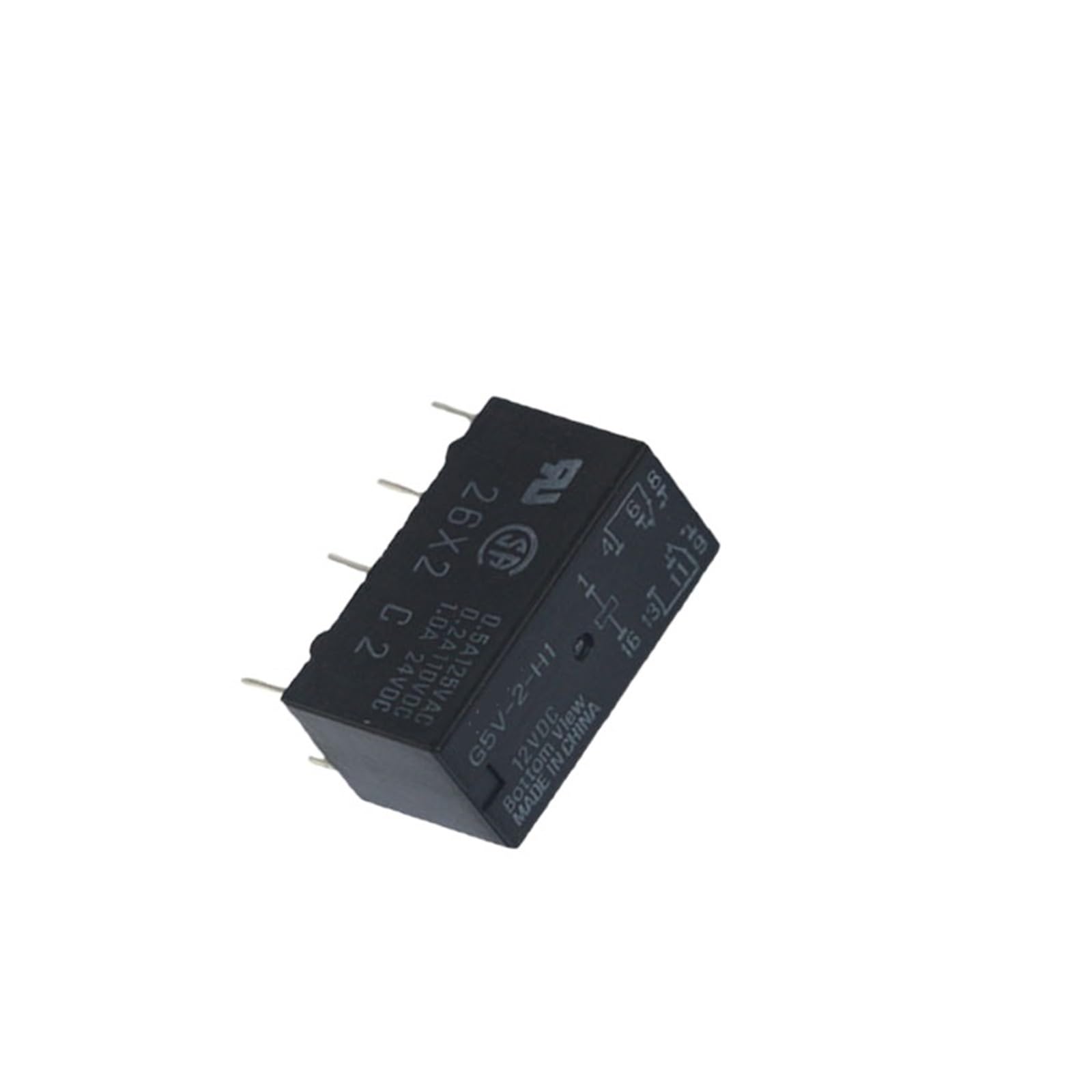 Relais G5V-2-H1 DC12V NISZA 1 de signal haute sensibilité