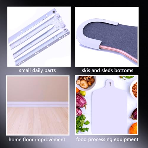 Bloques HDPE Rectangulares 2"x6"x3" 2 Piezas miniatura 6