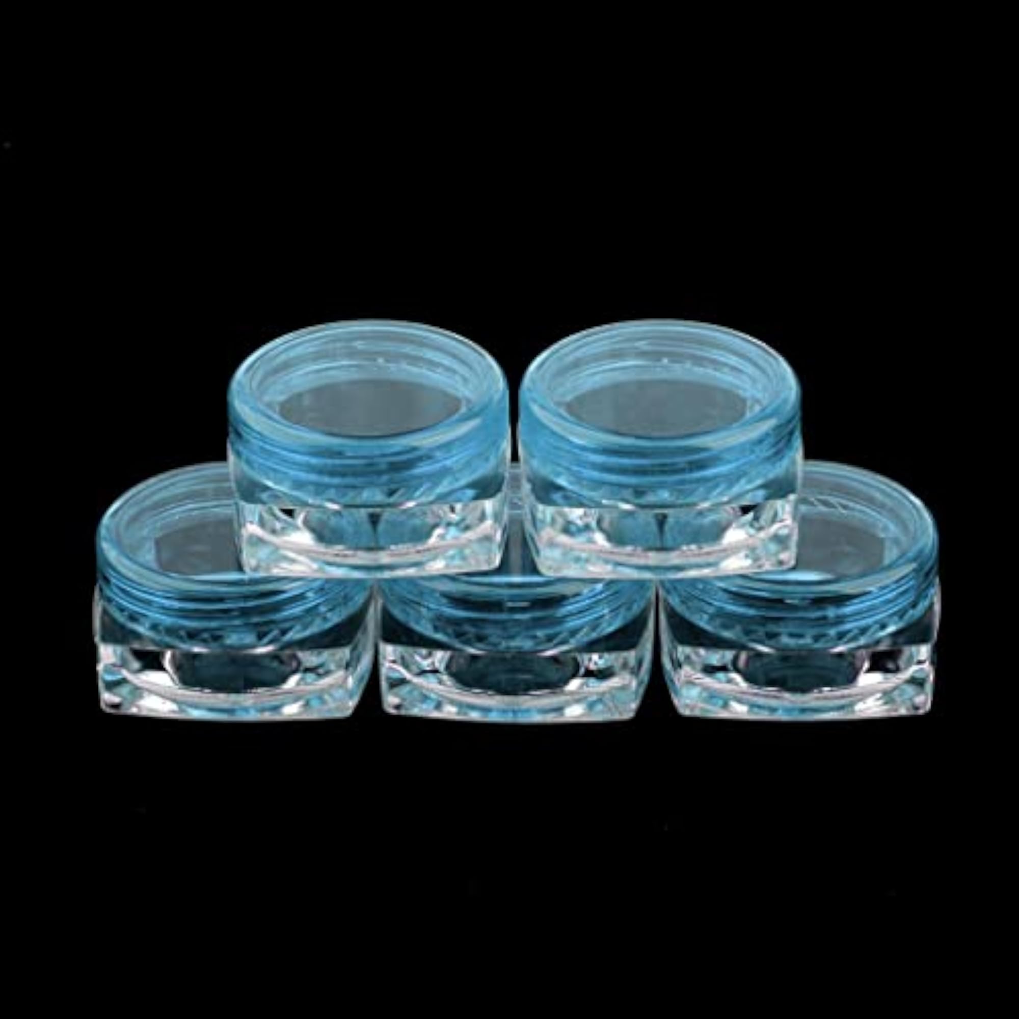50x Empty Round Makeup Jar Pot Travel Cream Container, 5g