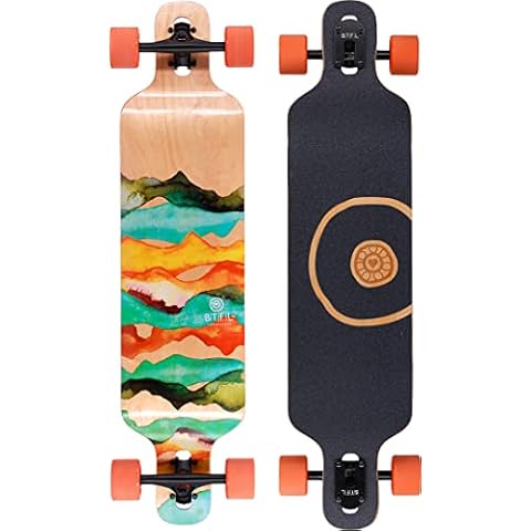 BTFL Drop-Through Longboard Keanu Skateboard Cover