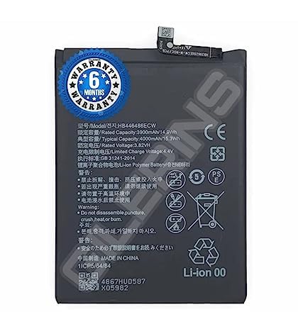 Image of Original HB446486ECW battrey for Honor 9X Battery /9X PRO Battery /View 20 Battery /Y9 Prime Battery / Y9S Battery / P20 PRO Battery with 6 Month Warranty**** (S0049)
