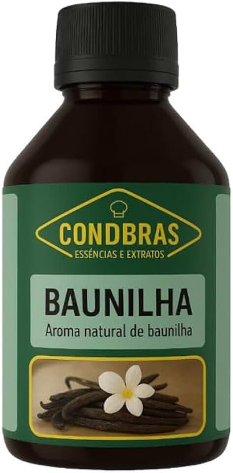 Aroma de Baunilha Natural 100ml Armazém Seu Luiz