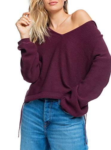 Roxy Women's Beach Nostalgia Sweater, Fig 214, Xl #TOP6