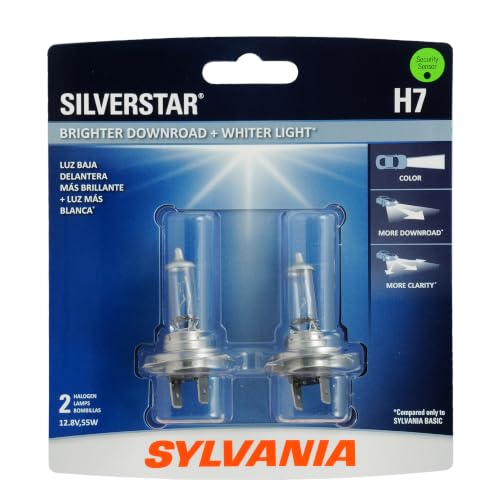 SYLVANIA H7 SilverStar Halogen Headlight...