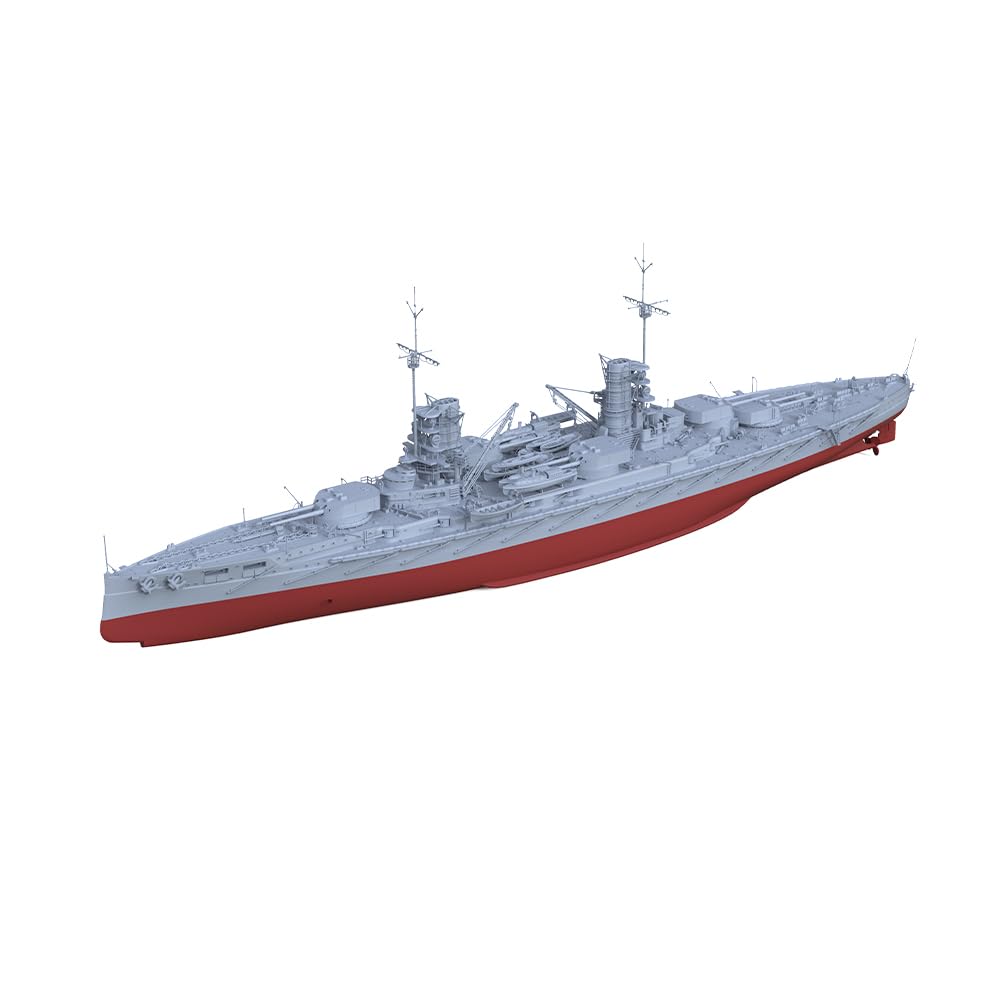 MRY-SFW SSC600587S 1/600 zestaw do budowy modelu wojskowego SMS Kaiser pancernik pełny kadłub