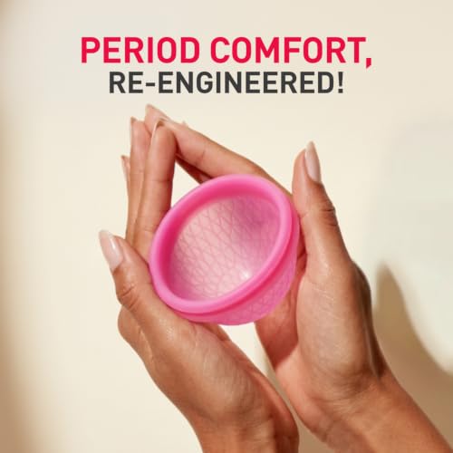 Image of Sirona Reusable Menstrual Cup Disc for Women - Large | Made with 100% Medical Grade Silicone | Odour, Rash & Itch-Free Period | Leak-Proof Protection for 8-10 Hours | Non Toxic & Phthalate Free
