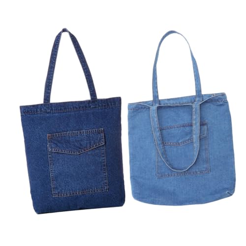 Sac fourre-tout en jean grand volume pour simplifier votre organisation active