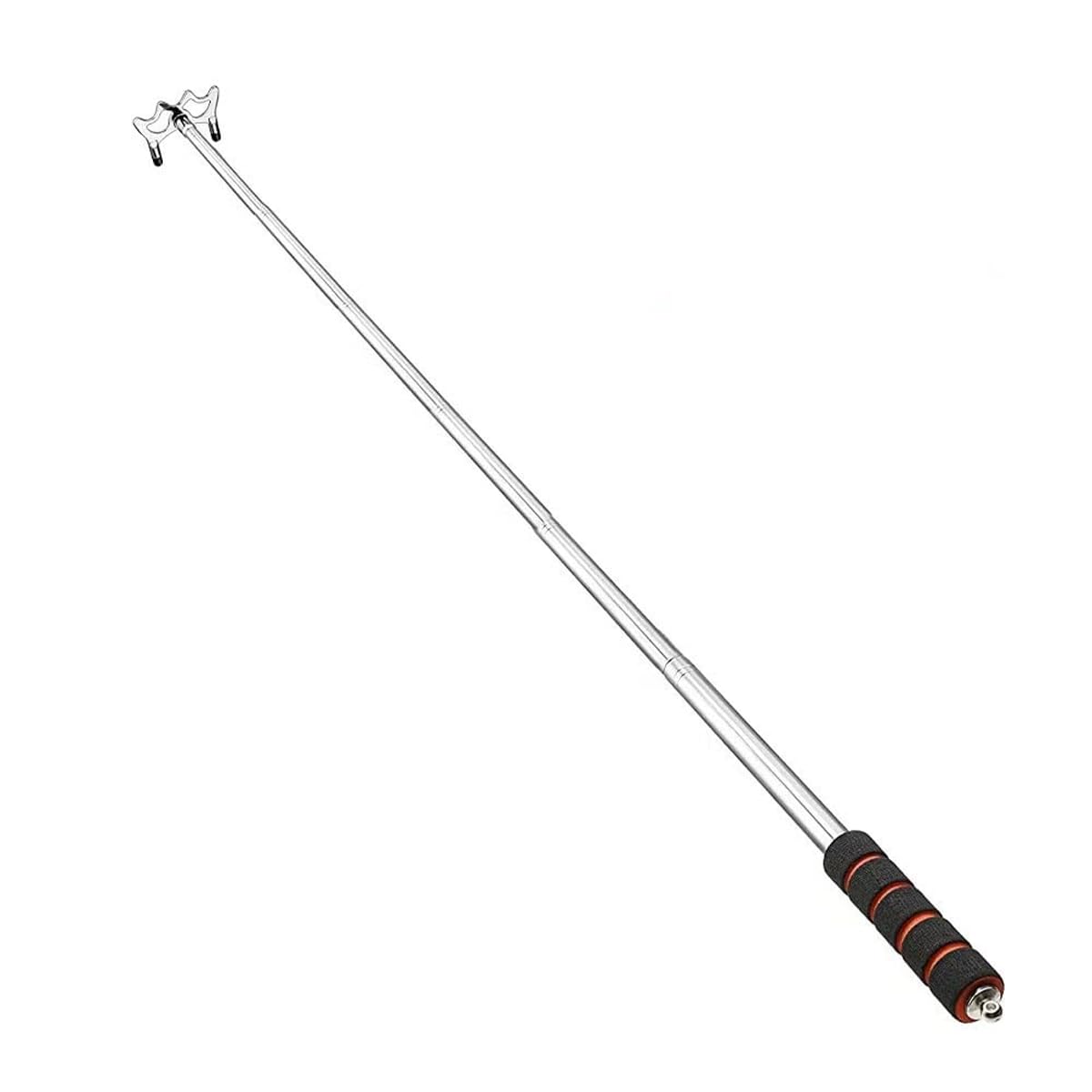 Riven Queue de billards télescopique avec 3 têtes de pont argentées