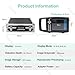 ROGHA Veterinary Portable Ultrasound Scanner, Vet Digital Portable B-Ultra Sound Scanner Machine Farm Animals Pet with 3.5 Mhz Mechanical Probe for Sheep, Dog, Cat and Pig Pregnancy Test