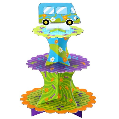 Bucherry Halloween Car Cartoon Themed Dog Birthday Party Decoration