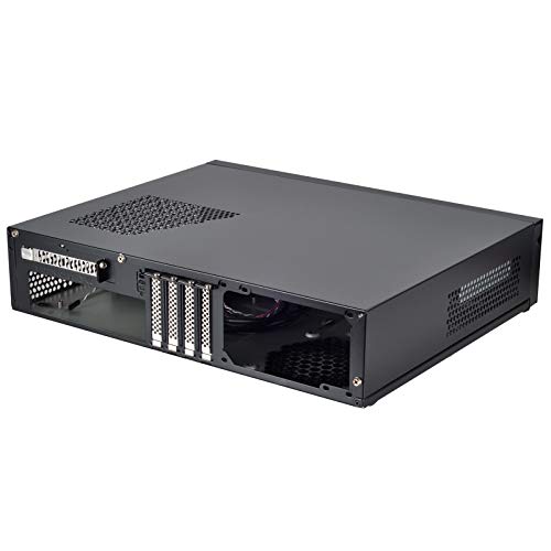 Gabinete Silverstone Technology Milo ML04 Type-C para PC de Medios, Micro ATX, Aluminio, Frontal Gris con Puerto USB-C miniatura 4