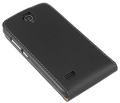 Mumbi Flip Case compatibile con Huawei Y5, nero