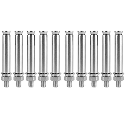 Bulloni Ad Espansione M8x80, Vite Ad Espansione Liscia e Senza Sbavature per il Fissaggio del Telaio 'aria Condizionata della Tenda, Decorazione Domestica per Porte e Finestre