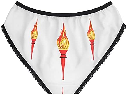Torch Panties, Torch Underwear, Briefs, Cotton Briefs, Funny Underwear, Panties For Women