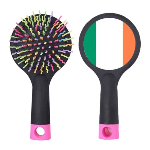 Brosse à cheveux Irlande anti-nœuds finis les cheveux cassés au brossage
