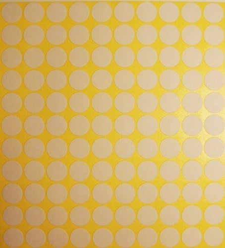 Self-Adhesive Tailors Round Labels, Diameter 13mm, A Pack of 15 Sheets/132 Stickers per Sheet – Purple