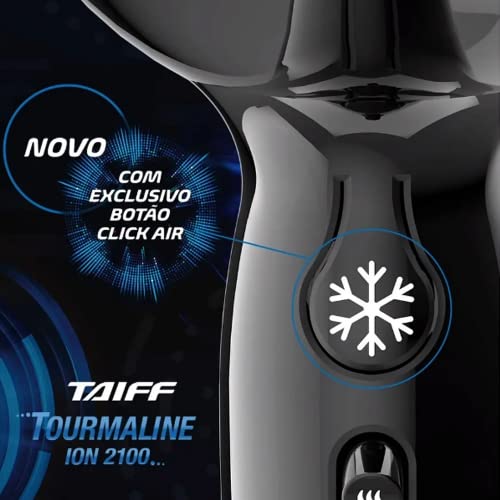 Taiff SECADOR TOURMALINE 2100W 220, preto