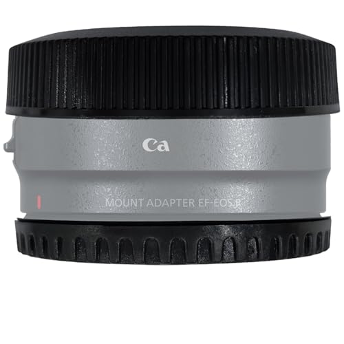 �����Y�L���b�v + RF�{�f�B�L���b�v�J�o�[ Canon�}�E���g�A�_�v�^�[EF - EOS R�ɑΉ� EOS RP R R6 R5 R50 R100 R10 R8 R7 R6 Mark II R5C R3�AHUIPUXIANG[1+1�p�b�N]