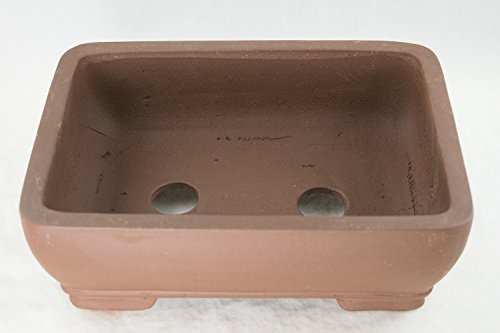 Rectangular Yixing Zisha Bonsai Pot 13.25"X 10"X 5" - Round Corners #TOP2