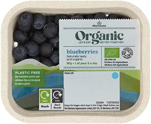 Morrisons Organic Blueberries