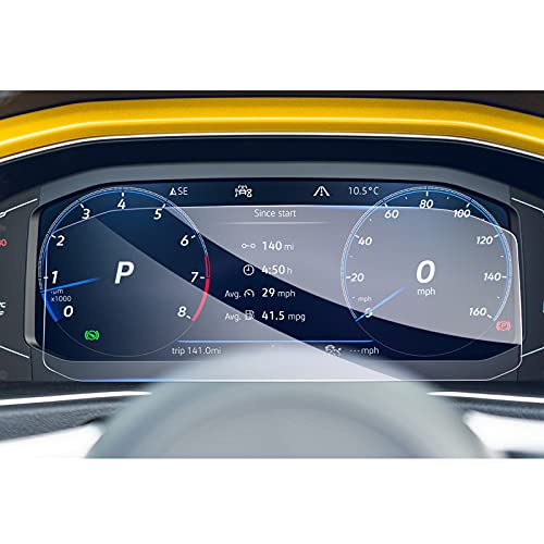Protection D’écran Verre Mat BROTECT AirGlass Pour Audi A4 B9 2017 Virtual Cockpit - Anti-reflets, Anti-traces, 9H, Facile à Poser