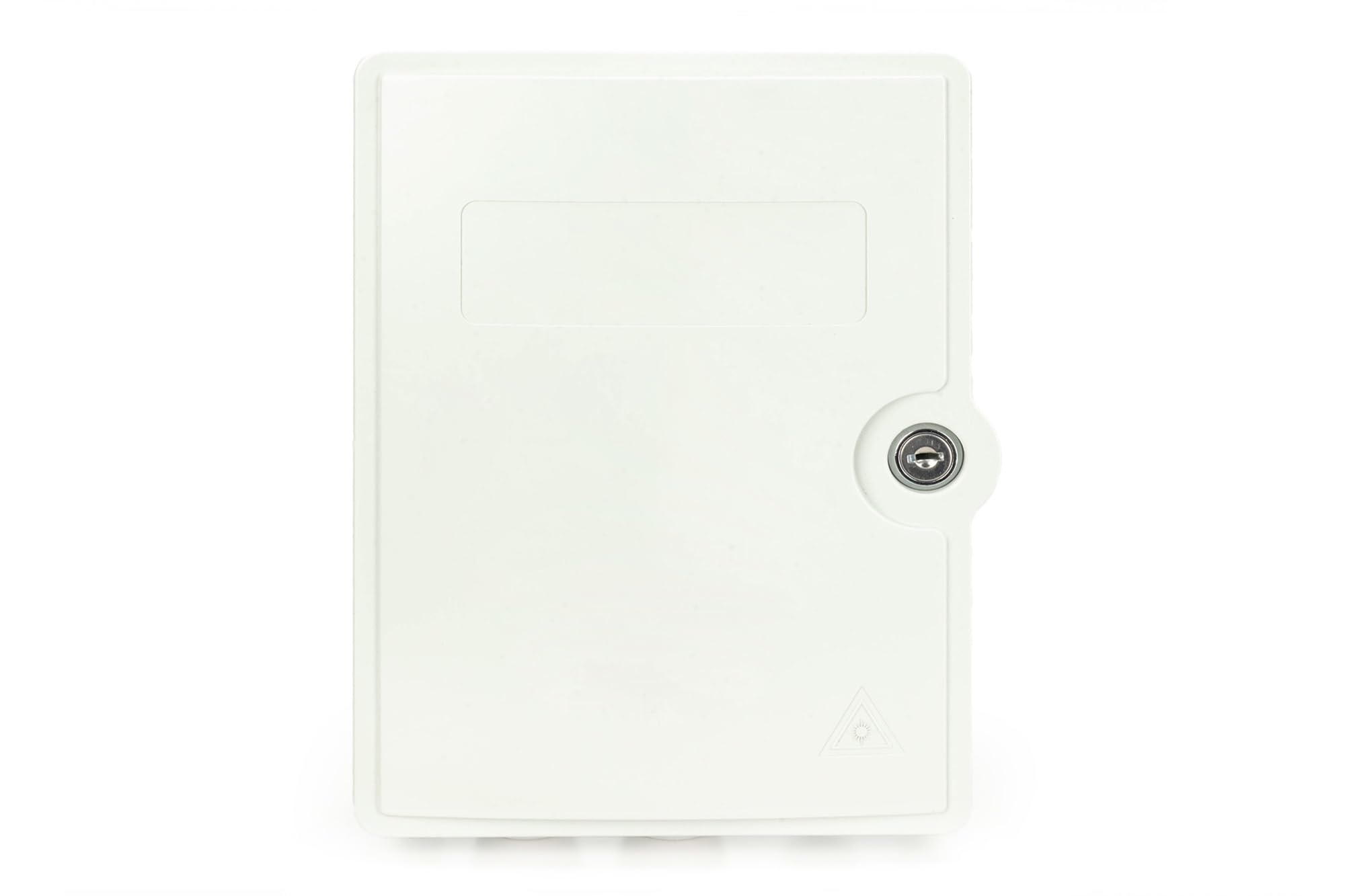 DIGITUS Carcasa de conexión de fibra óptica – OS2-3 adaptadores LC/APC cuádruples premontados – 12 fibras – FTTH FTTB – para interior y exterior – IP65 - Gris