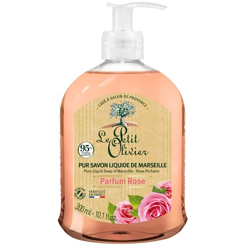 Savon liquide de Marseille 300ml Le Petit Olivier naturel de fabrication française