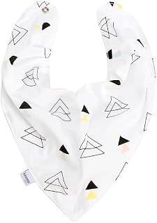 Babador Bandana para Bebê New York Triângulo Colorido, Biramar Baby, Colorido