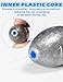 BLUEWING Egg Sinkers Fishing Weights Oval Shaped Fishing Sinkers Lead Fishing Sinker for Saltwater Fishing，1/8 oz, 20pcs