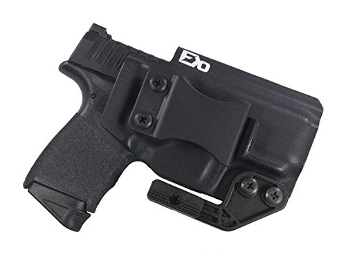 FDO Industries IWB Kydex Holster Springfield Hellcat Optic Cut -The Paladin Series -Made in USA- (Black)