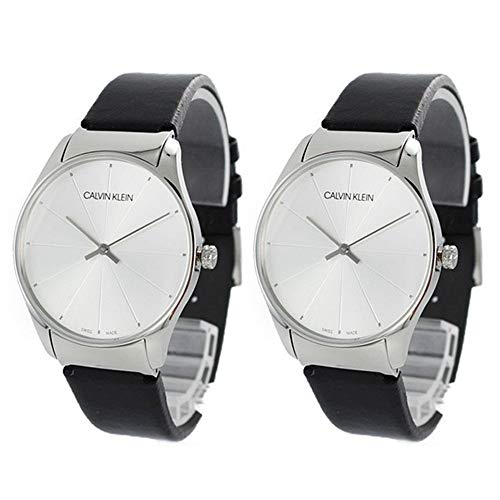 [�J���o���N���C��]Calvin Klein �y�A�E�H�b�` ���[BOX CLASSIC TOO �N���V�b�N �g�D�[ �u���b�N �v�x���g K4D211C6K4D211C6 �r���v [���s�A���i]