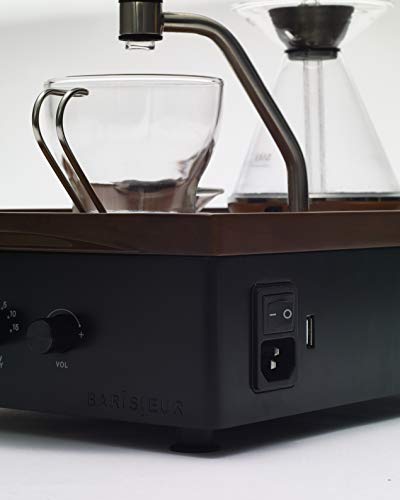 Barisieur Coffee Alarm Clock Coffee Maker- Black Walnut #TOP5